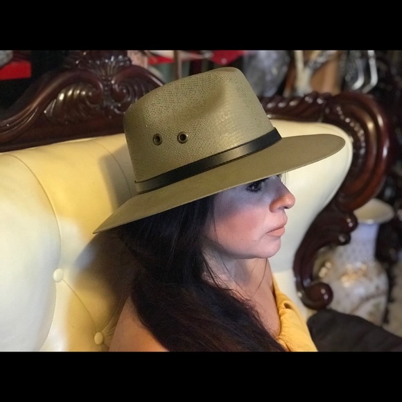 Sombrero Panama style green - Picture 2 of 2